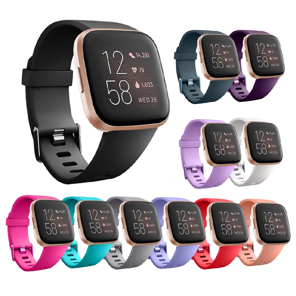 New Replacement Silicone Sport Band Strap For Fitbit Versa 2/Versa Lite/Versa