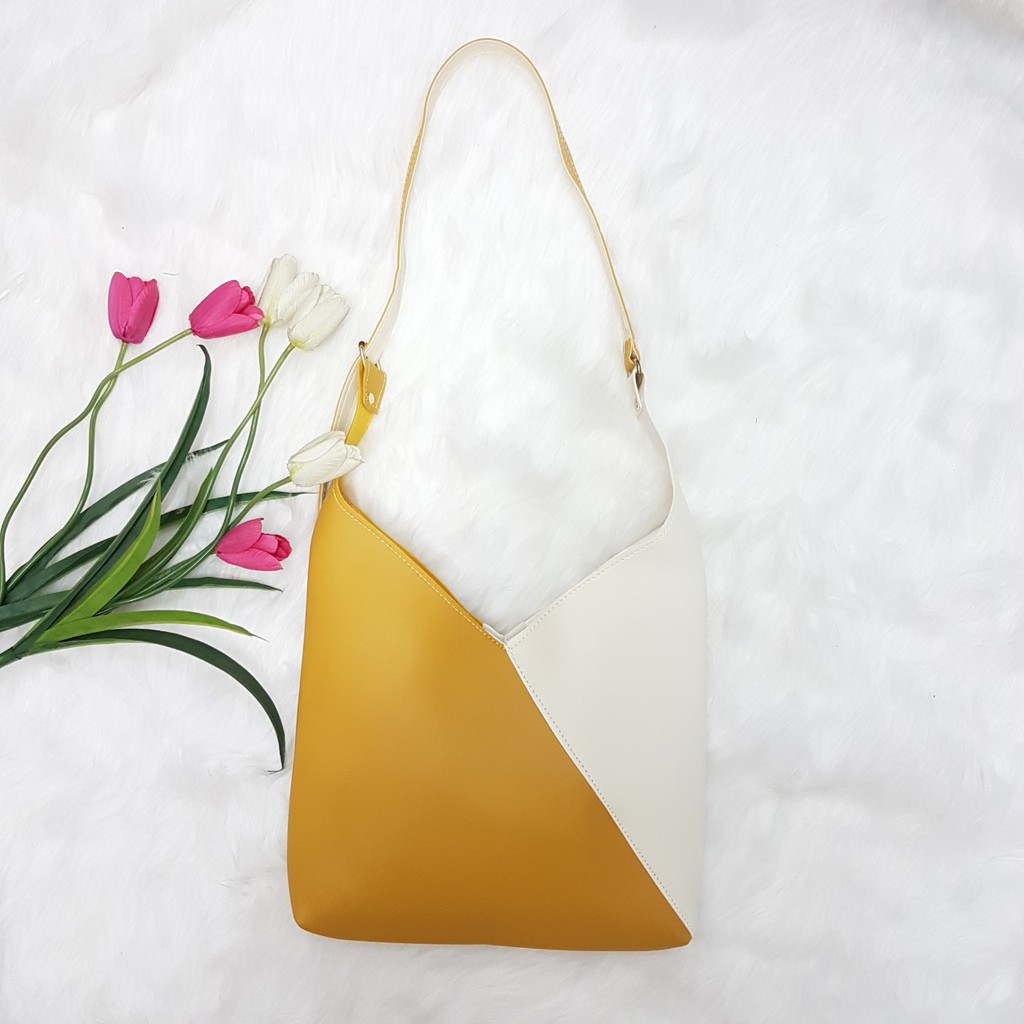 Túi Da Cut Out Tặng Kèm Túi Nhỏ Siêu Sang Chảnh
