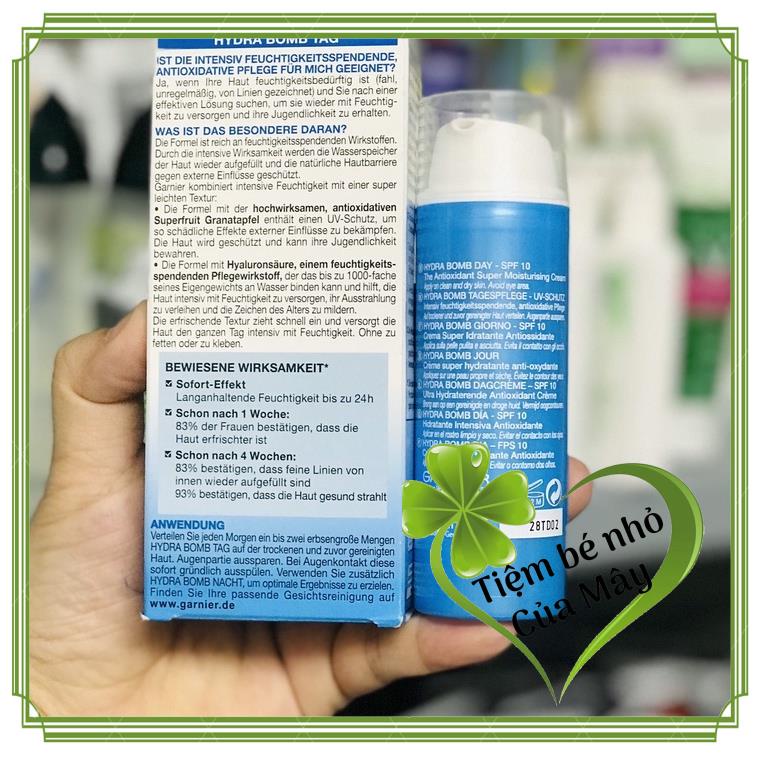 Kem dưỡng da ban ngày Ganier Hydra B.omb, 50 ml | BigBuy360 - bigbuy360.vn