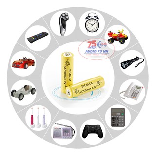 Bộ Vỉ 04 viên Pin AA Ni-Cd 1.2V 700mAh, có thể sạc nhiều lần và bộ sạc pin USB Charger loại tốt