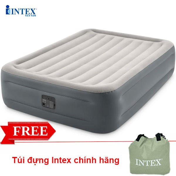 Giường hơi đôi tự phồng công nghệ mới INTEX 64126