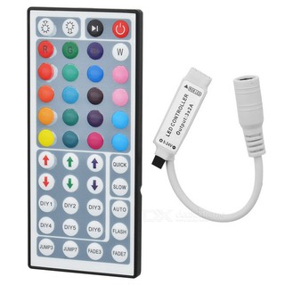 Mini controller + ir 44-key remote controller for smd 5050 / 3528 led rgb lamp strip