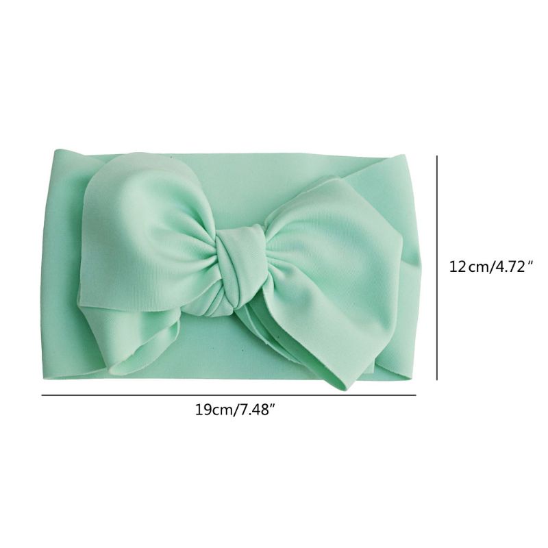 Set 3 Băng Đô Thắt Nơ Cỡ Lớn Dành Cho Bé Gái