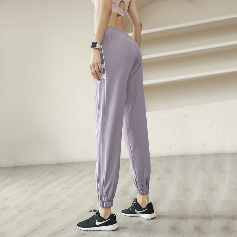 Quần Jogger Tập Gym Nữ ❤️𝐇𝐀̀𝐍𝐆 𝐗𝐈̣𝐍❤️ Sọc Hông vải xốp nhẹ cho nữ tập thể thao 𝐆𝐘𝐌𝐒𝐓𝐎𝐑𝐄 040