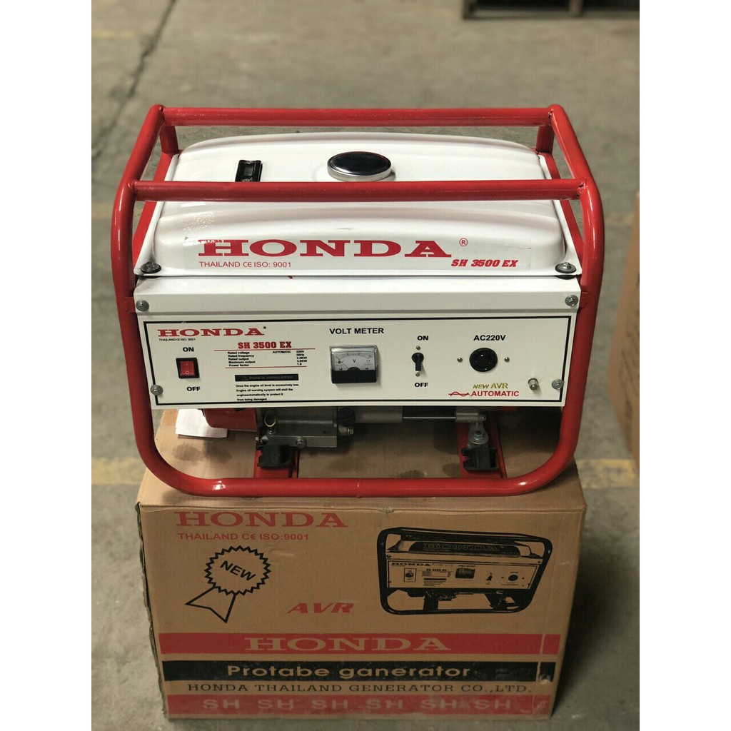 Máy phát điện Honda thái lan chính hãng, máy phát điện Honda SH3500 chính hãng ( chạy xăng, giật nổ)