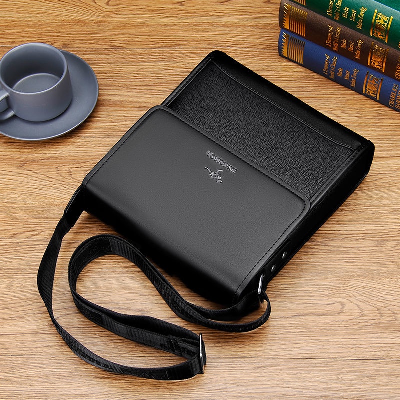 Túi đeo vai bằng da mềm thời trang sành điệu cho nam | BigBuy360 - bigbuy360.vn