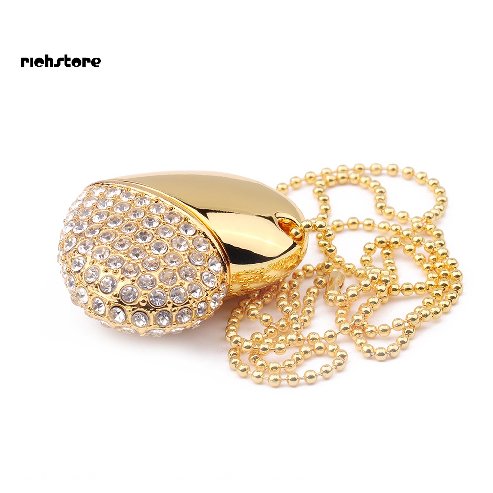 Usb Hình Trái Tim Đính Đá Bằng Hợp Kim Cho Laptop PC | BigBuy360 - bigbuy360.vn