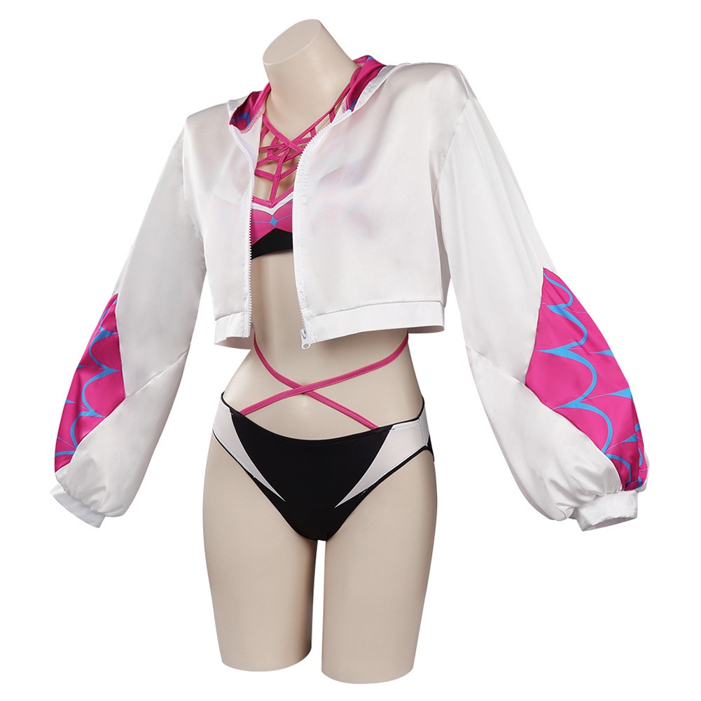 Hàng Có Sẵn Bộ Đồ Bơi Áo Choàng Tắm Quần Short Áo Choàng Bikini Hóa Trang Nhân Vật Người Nhện