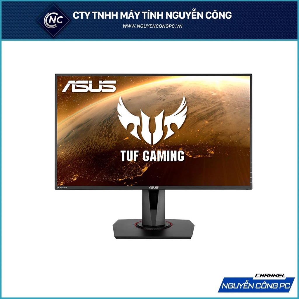 Màn hình Asus VG279QR (27inch/FHD/IPS/165Hz/1ms/300nits/HDMI+DP+Audio/Gsync)