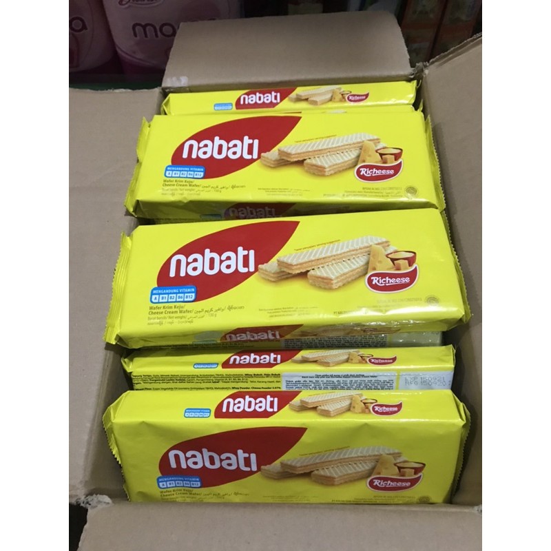 Bánh Kem Xốp Nabati Phô Mai/Socola 130g