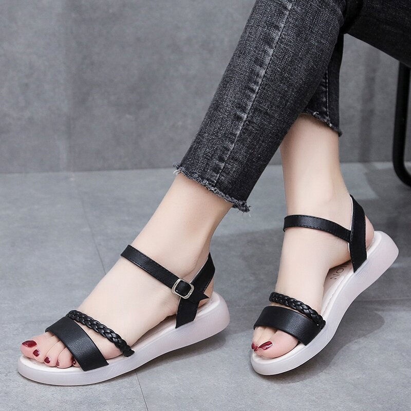 Giày sandal IELGY đế mềm phong cách Roman thời trang năng động cho nữ
