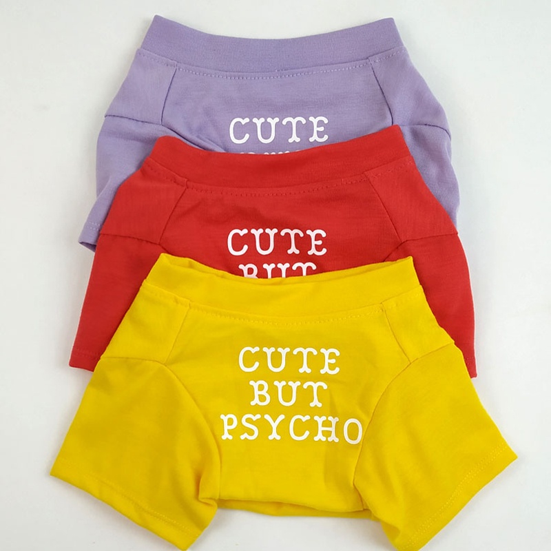 Áo Thun Cổ Tròn In Hình Chó Bull Ngộ Nghĩnh Cho Thú Cưng