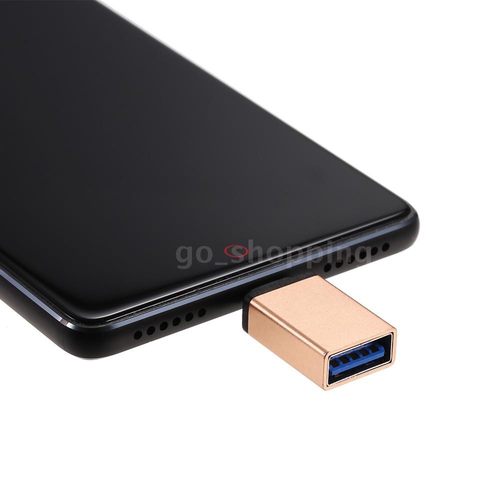 Đầu Chuyển Đổi Usb-C Sang Usb 3.0 Cho Xiaomi Mi5 Mi6 / Samsung Galaxy S8 Plus / Huawei