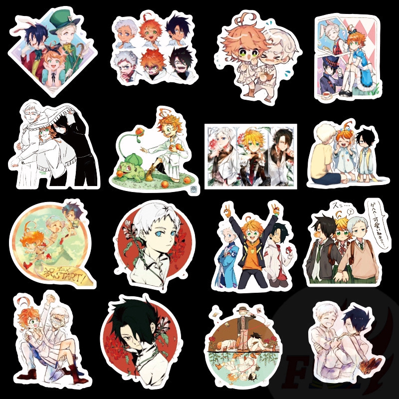 ❉ The Promised Neverland - Series 02 CloverWorks Anime Stickers ❉ 50Pcs/Set Fashion DIY Decals Doodle Stickers