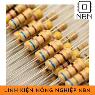 🔥 Gói 50 con điện trở 1/4W 5% (1 ôm-82k ôm)