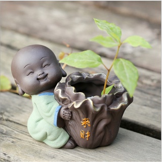 Chậu chú tiểu phát tài