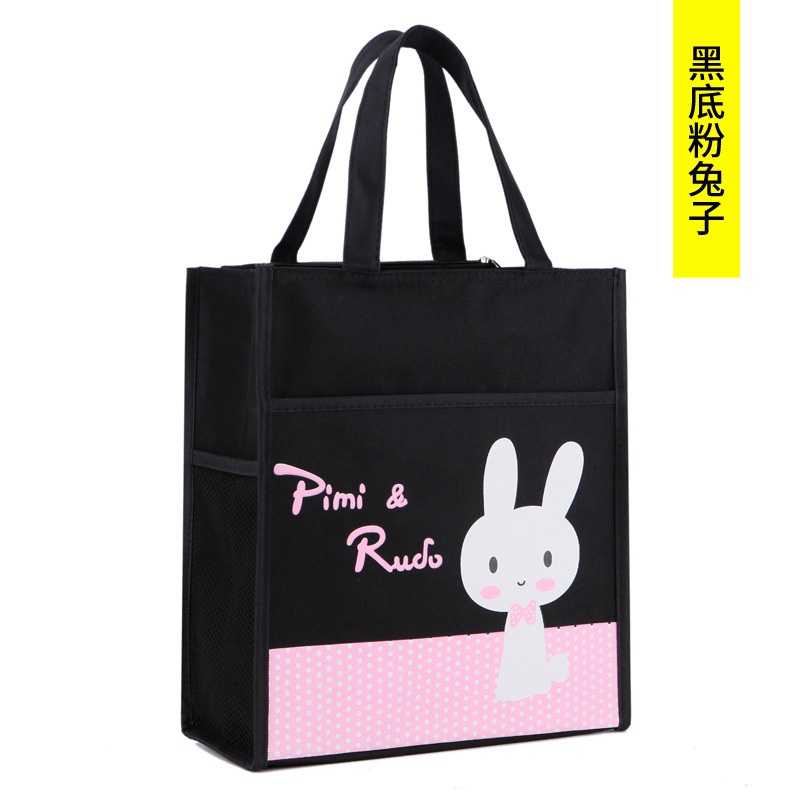 Túi tote có khóa kéo, túi vải canvas đi học size to SUZUKO BAGS chống thấm nước TT01