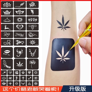 Hình Xăm Dán Bán Vĩnh Viễn Hình Dán Chống Thấm Nước Nữ Xã Hội Lâu Dài Nam Thực Tế Cặp Đôi Tươi Tiếng Anh Chữ Henna Hình Xăm Kem