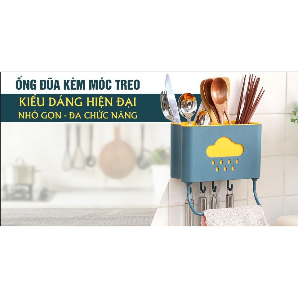 Giỏ Để Đồ, Kệ Để Đồ Nhà Bếp, Phòng Tắm Đa Năng Dán Tường Hình Đám Mây Siêu Chắc Chắn