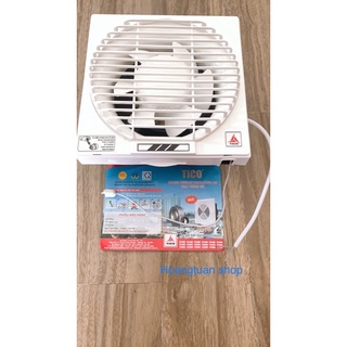 ( Lỗ tường 20x20cm) Quạt hút tường Tico 15Av6.