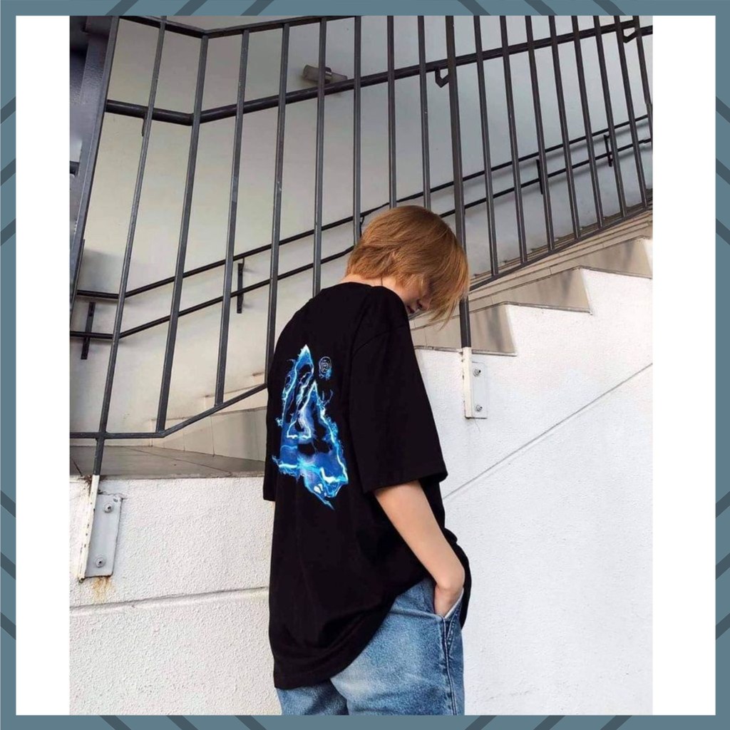 ÁO THUN TSHIRT NAM NỮ FREESIZE 1 CỠ FORM DÁNG RỘNG DƯỚI 65KG MẶC VỪA (UNISEX TAM GIÁC SÉT) | BigBuy360 - bigbuy360.vn