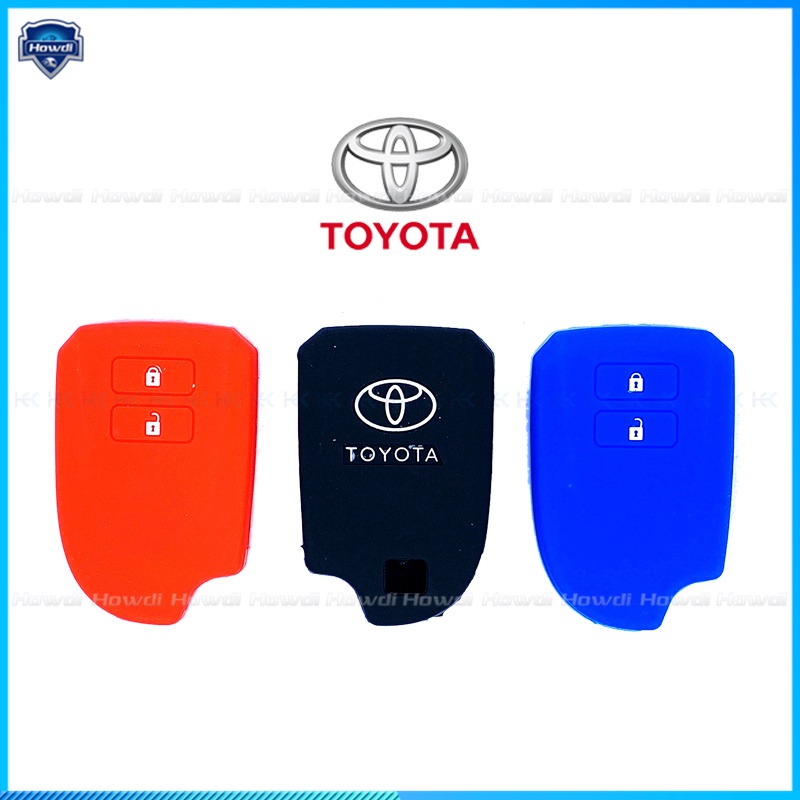 Bọc Chìa Khóa Bằng Silicone Chất Lượng Cao Dành Cho Toyota Yaris 2018-2020