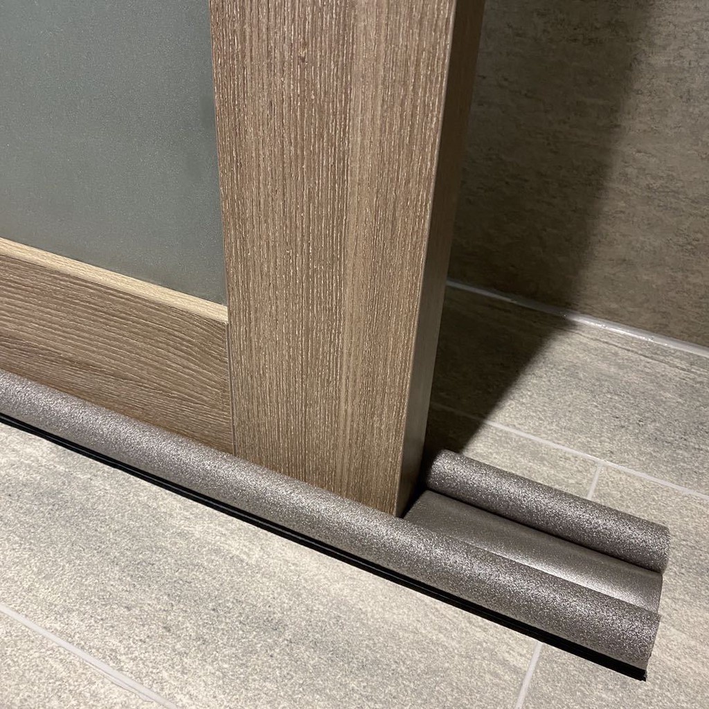 Thanh nẹp xốp chặn khe cửa Ron, đệm cửa - chống ồn, thanh chắn cửa chống côn trùng GALA HOME