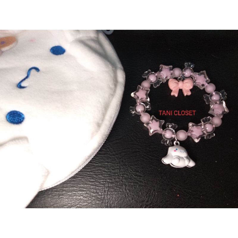 Lắc Tay Cinnamoroll Lục Lạc Xinh Xắn