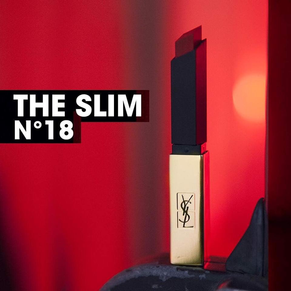 Son YSL Rouge Pur Couture The Slim Màu 18 Reverse Red - Mivu hàng Pháp