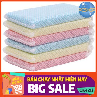 COMBO 7 MIẾNG MÚT LƯỚI RỬA CHÉN DAISO KHÁNG KHUẨN DAISO NHẬT