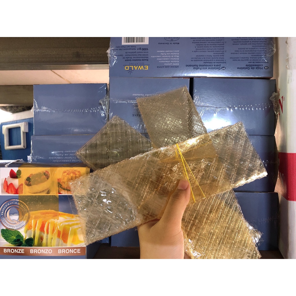 Lá Gelatine Đức và Bột gelatine Đức