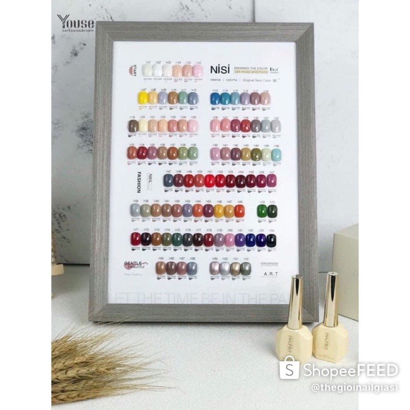 Sơn gel Nisi bảng lẻ