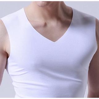 Áo Thun Nam Cổ Chữ V Không Đường May Size M-5Xl