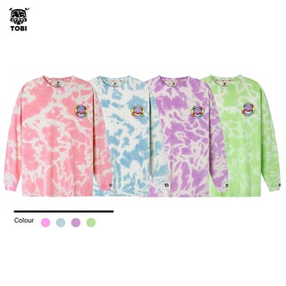 [Mã BMLT30 giảm đến 30K đơn 299K] Áo thun dài tay TOBI Be Happy UNISEX