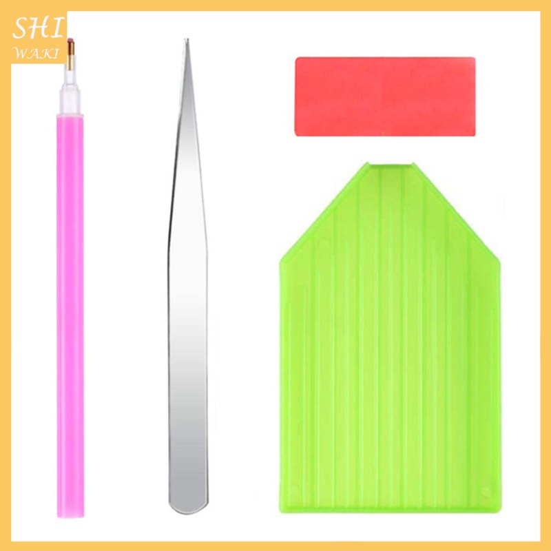 [In Stock]DIY Hot Fix Rhinestone Applicator Setter Tool Kit - Drilling Pens, Tweezers