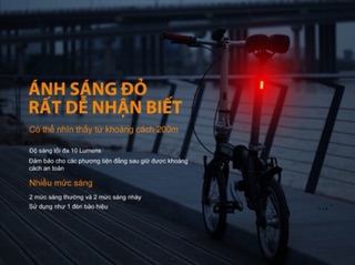 Đèn hậu xe đập Fenix BC05R