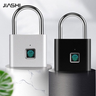 Ổ khóa vân tay JIASHI thông minh chống trộm tiện dụng
