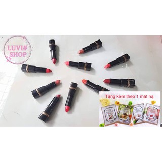 Son môi Ecole Shine Black Lipstick
