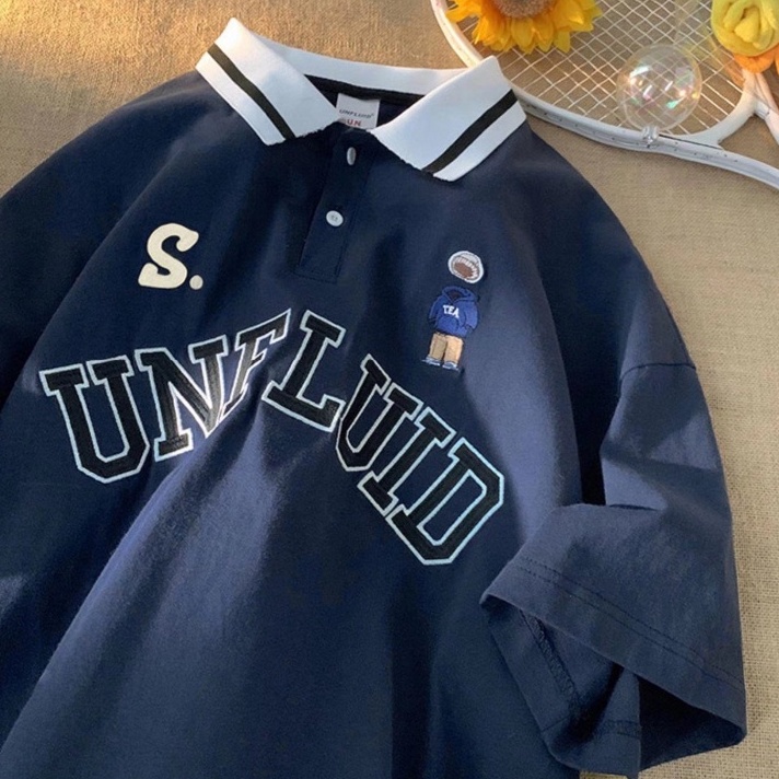 Áo Thun Polo Tay Ngắn Họa Tiết Hoạt Hình Dễ Thương Bắt Mắt Cho Nam áO KhoáC ChốNg NắNgáO Polo, Polo Man Cao CấP