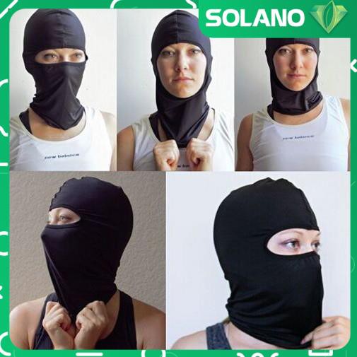 Khăn trùm đầu đi phượt SOLANO dáng Ninja, SWAT trùm kín đầu đi xe máy, du lịch che nắng, gió đa năng FA-001092