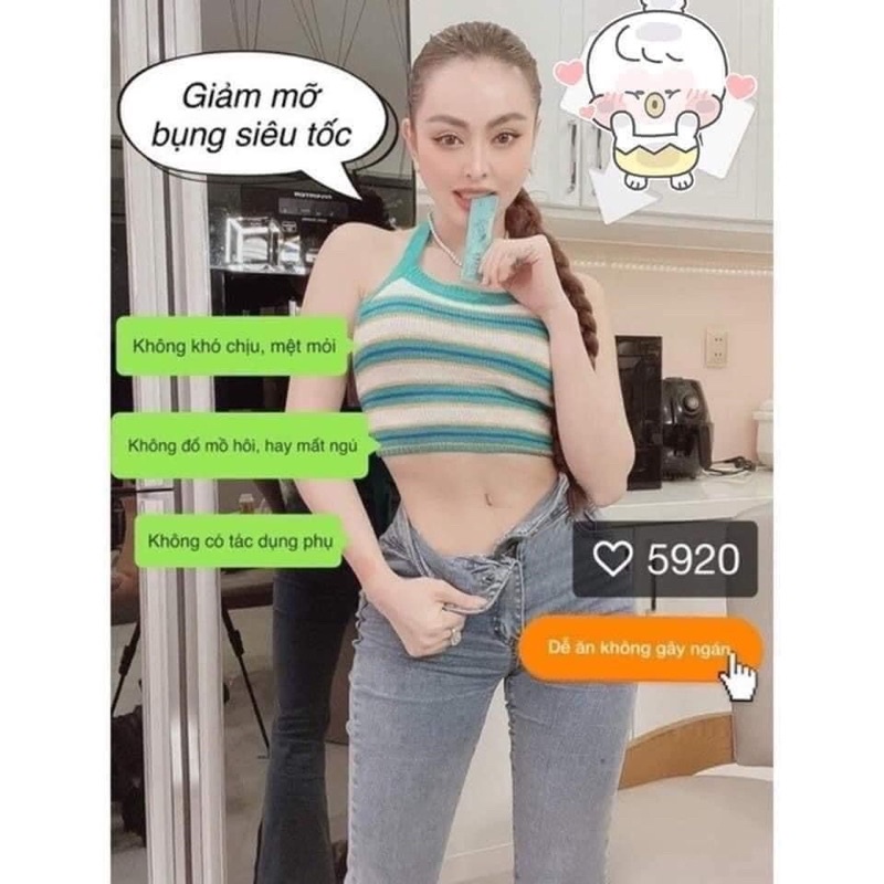 [Tặng quà] Thạch giảm cân Trang nemo - Giảm mỡ bụng , đẹp dáng, đẹp da giá rẻ HỒ CHÍ MINH