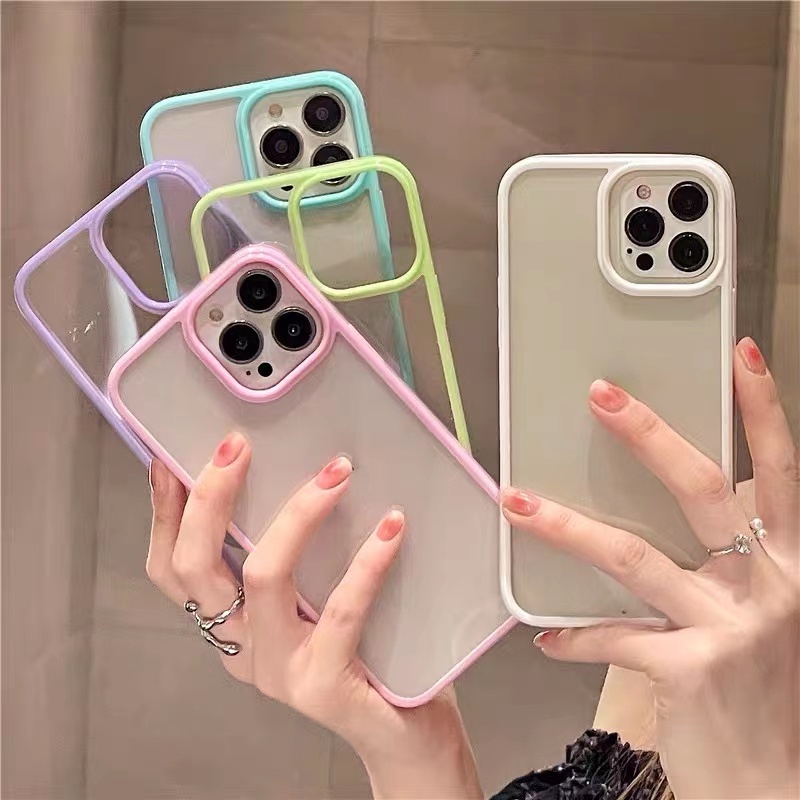 Ốp điện thoại trơn chống ố cho compatible for iPhone 14 Pro max 13 Pro Max 7/8Plus /X /XS /XS M ax/11/11 pro/11 promax/12 Pro Max