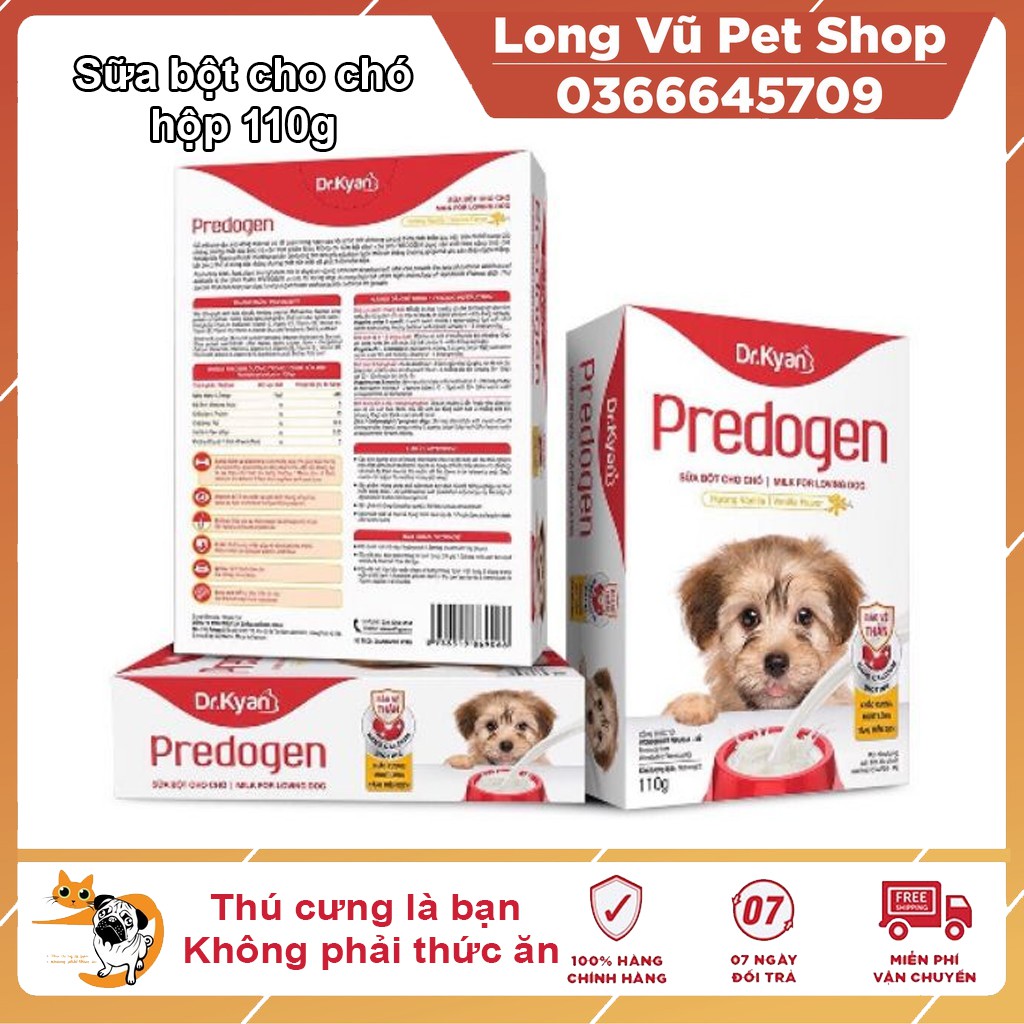 Sữa Bột Dinh Dưỡng Cho Chó Predogen Dr.Kyan Hộp 110g