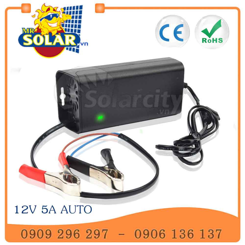 Bộ sạc bình ắc quy SUOER 12V 5A tự động