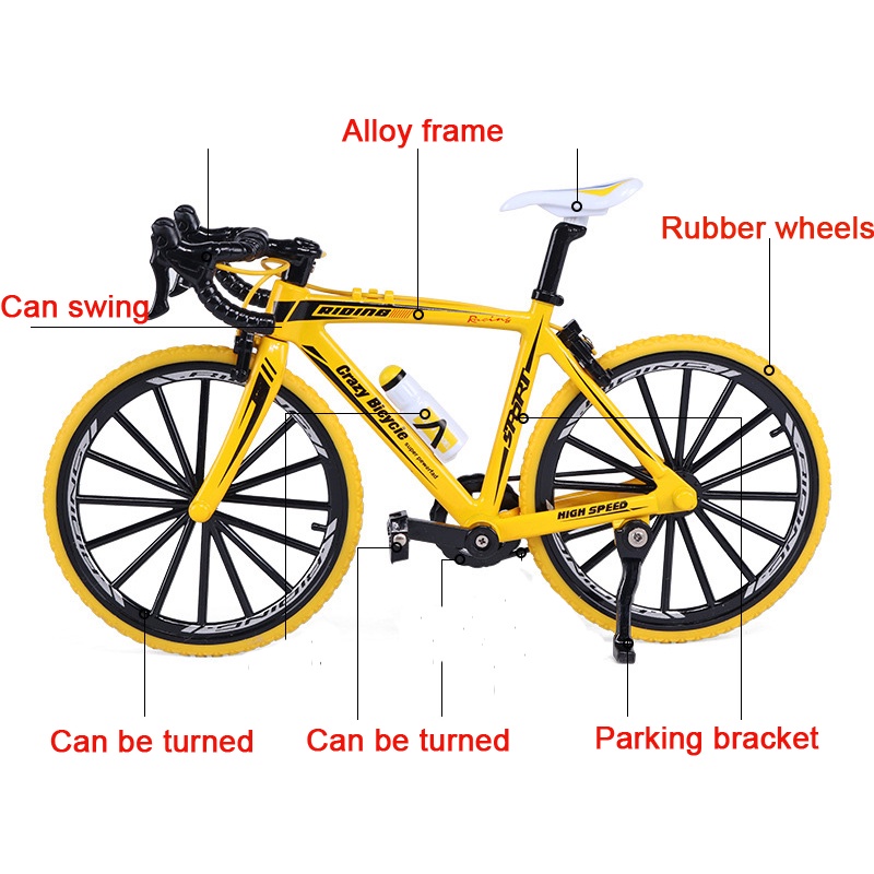 Đồ trang trí Xe Đạp Leo Núi Bằng Hợp Kim Trang Trí