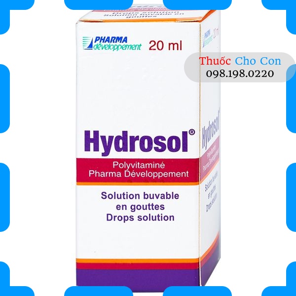 Hydrosol Polyvitamine  Giúp ăn ngon, ngủ ngon, tăng miễn dịch