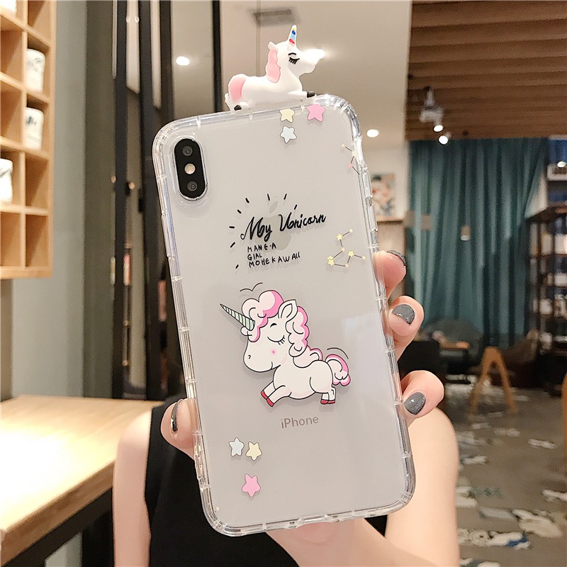 [ IPHONE ] Ốp Lưng Silicon Chống Sốc My Unicorn - I011