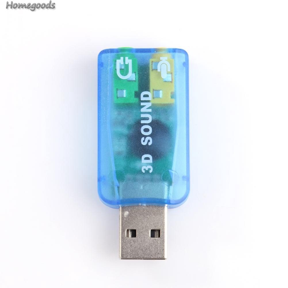 Card Âm Thanh Usb 3d Cho Máy Tính