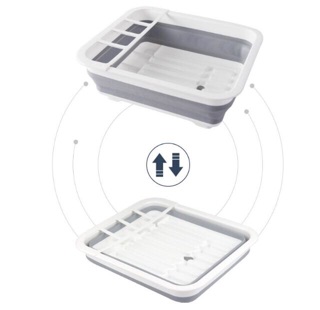 Rổ Úp Bát Silicon Gấp Gọn
