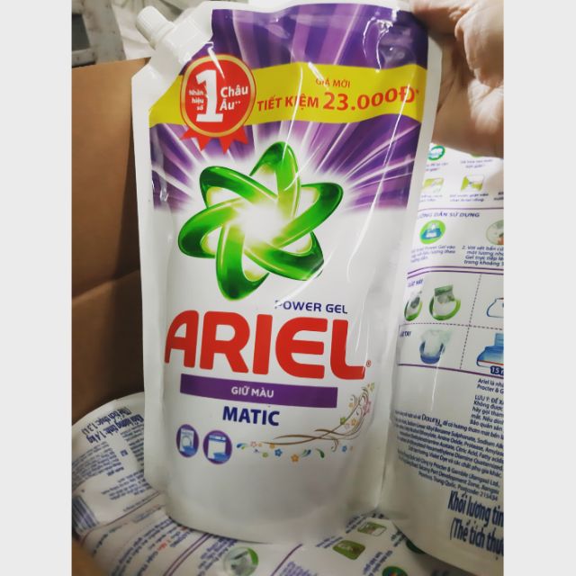 Nước giặt Ariel giữ màu 1,4kg giá sỉ